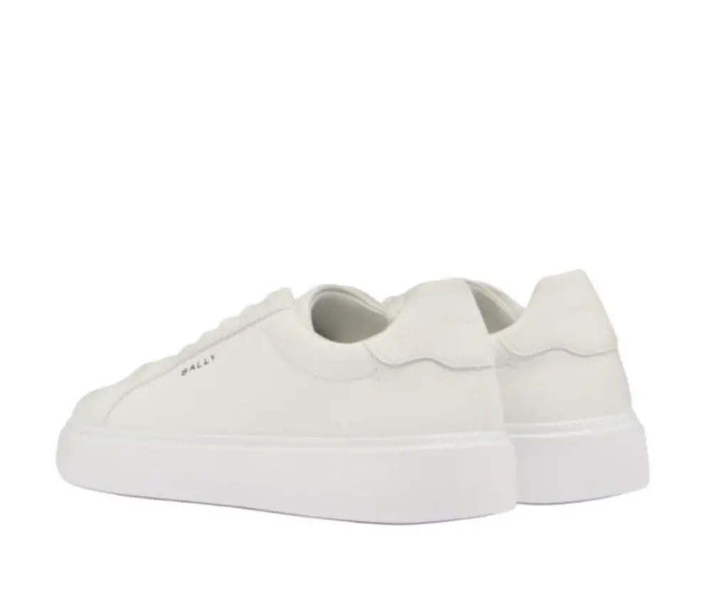 Giày Bally Leather Sneakers 'White' 6313180 - Ảnh 3