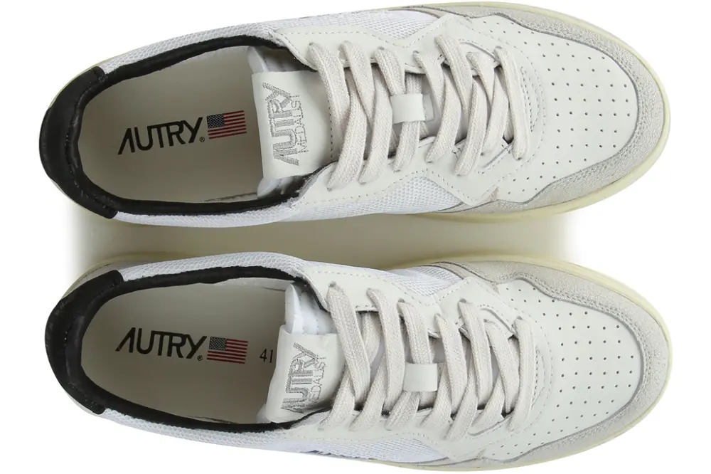 Giày Autry Medalist Low Leather ‘White Black’ AULM-CN02 - Ảnh 3