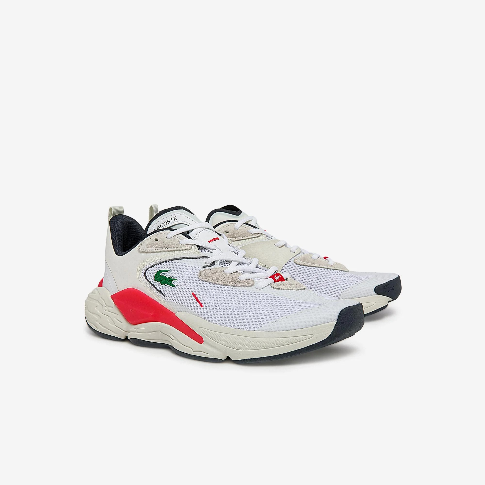 Giày Lacoste Aceshot 'White' 43SMA00134Y0 - Ảnh 4