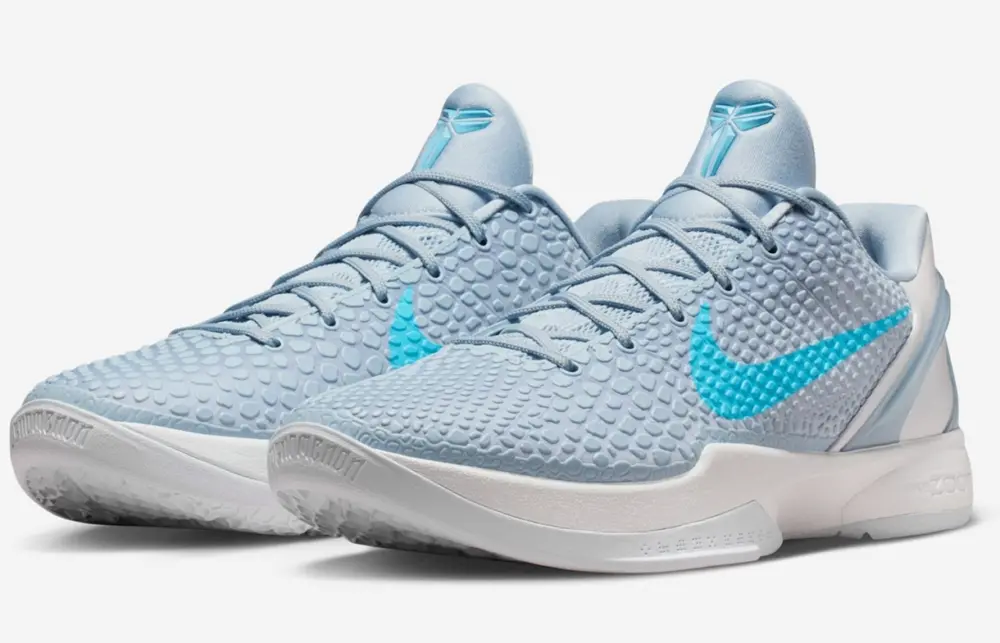 Giày Nike Kobe 6 Protro ‘Caitlin Clark Light Armory Blue’ IO3672-400 - Ảnh 3
