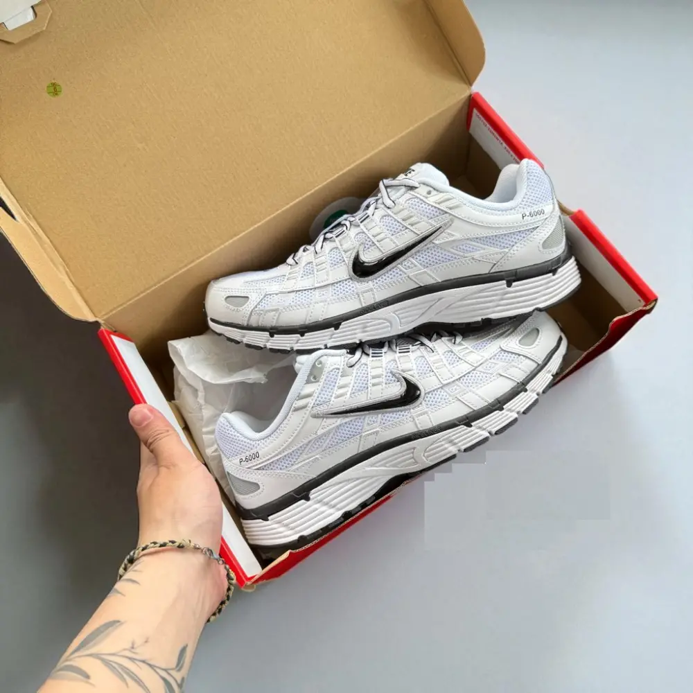 Giày Nike P-6000 'Metallic Silver' CD6404-107 - Ảnh 6