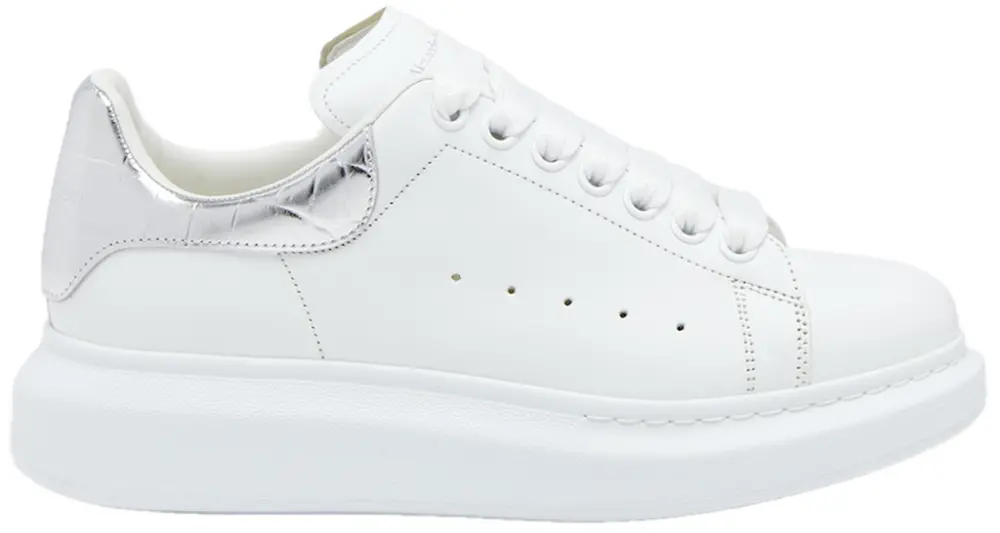 Giày Alexander McQueen Oversized Sneaker 'Silver' 553770WIAH09081