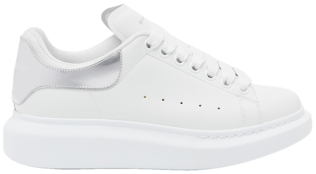 Giày Alexander McQueen Oversized Sneaker 'Silver' 697103WIFTJ9071