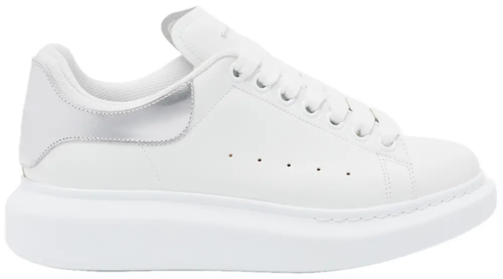 Giày Alexander McQueen Oversized Sneaker 'Silver' 697103WIFTJ9071