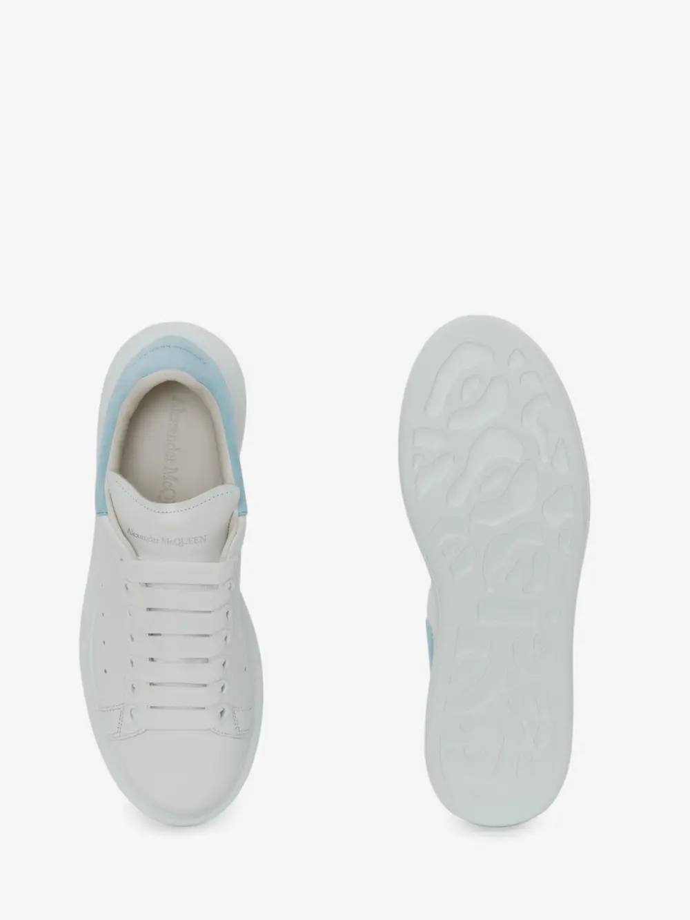 Giày Alexander McQueen Oversized Sneaker 'Blue' 553770WIEF19412 - Ảnh 2