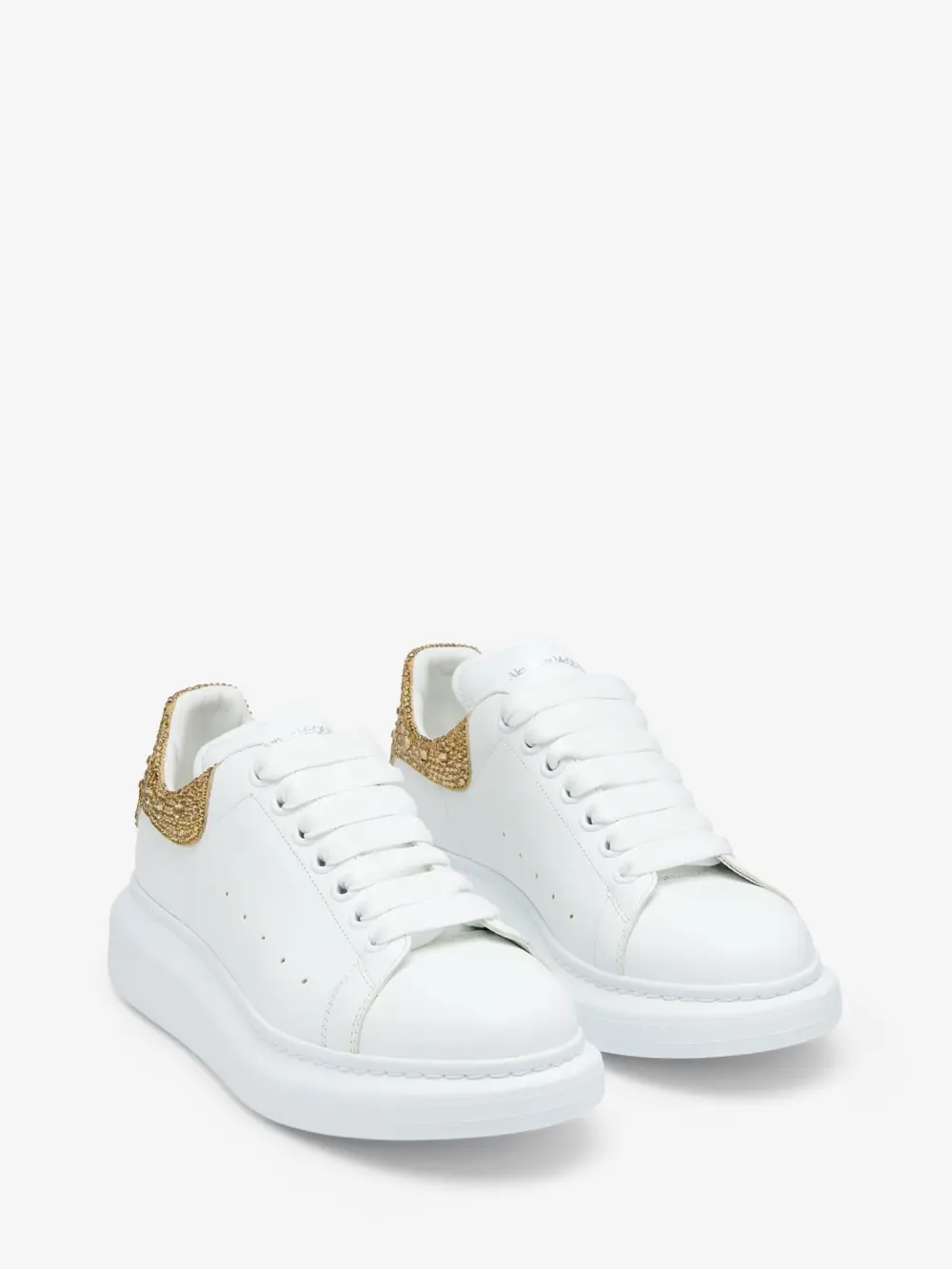 Giày Alexander McQueen Oversized Sneaker 'Gold' 666407WIAE79170 - Ảnh 3