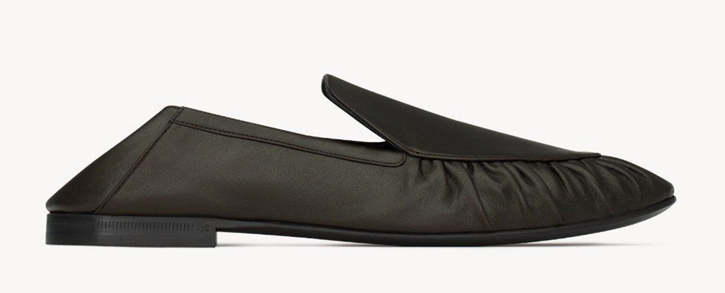 Alternative view of Giày Saint Laurent Alain Slippers 'Eagle Brown' 841450AADF02245