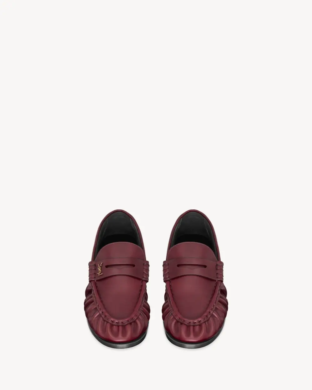 Alternative view of Giày Saint Laurent Le Loafer Supple 'Dark Ruby' 818908AAFFI6159