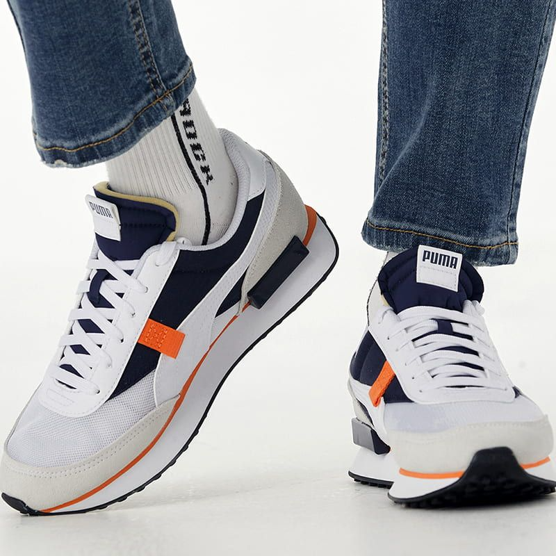 Alternative view of Giày Puma Zapatillas Future Rider ‘White Black’ 374038-06