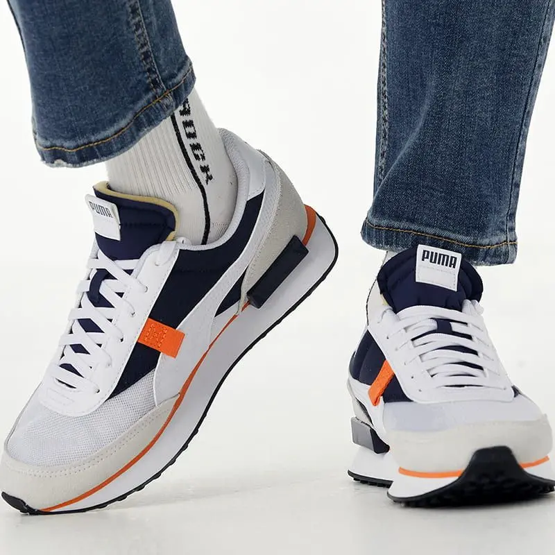 Alternative view of Giày Puma Zapatillas Future Rider ‘White Black’ 374038-06