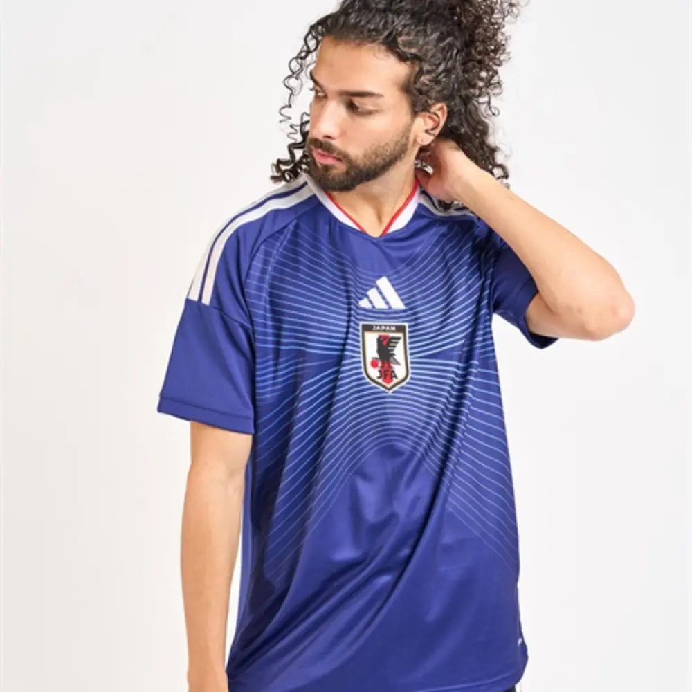 Áo Adidas Originals JFA Japan Home Jersey ‘Blue’ KD3345 - Ảnh 5