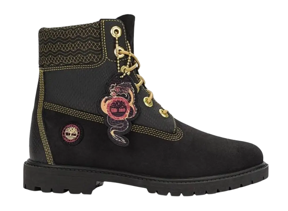 Giày Timberland Lunar New Year 6 ‘Black’ A62TM