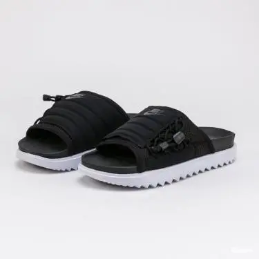 Dép Nike Asuna Slide ‘Black White’ CW9707-002 - Ảnh 4