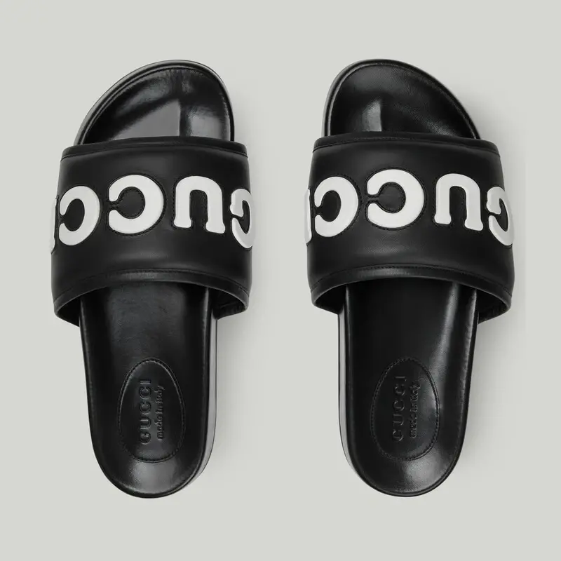 Dép Gucci Slide Sandal 'Black' 742009-AABYM-1347 - Ảnh 5