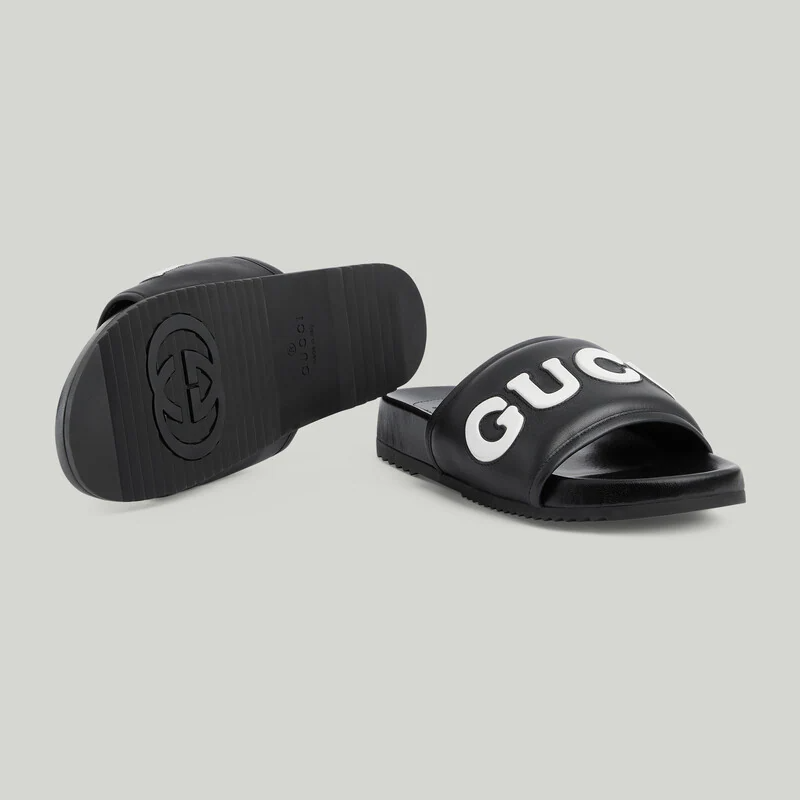 Dép Gucci Slide Sandal 'Black' 742009-AABYM-1347 - Ảnh 4