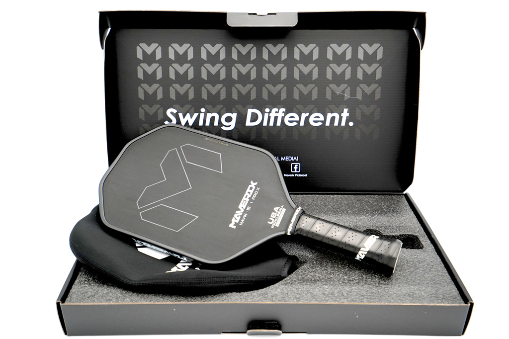 Vợt Pickleball Maverix Havik - 15 PRO X 15mm 'Black' - Ảnh 4