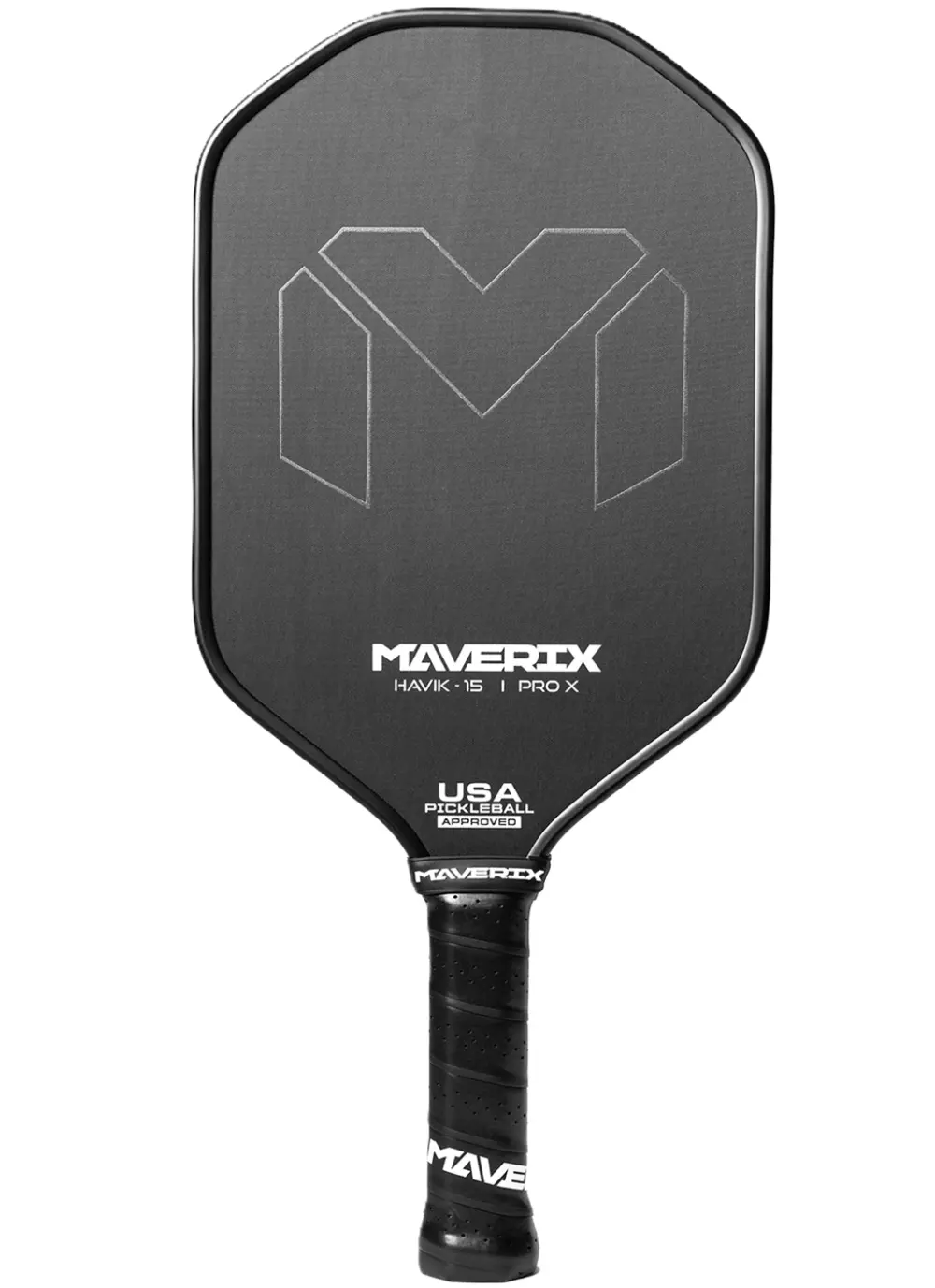 Vợt Pickleball Maverix Havik - 15 PRO X 15mm 'Black'