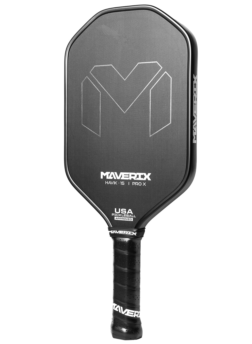 Vợt Pickleball Maverix Havik - 15 PRO X 15mm 'Black' - Ảnh 2