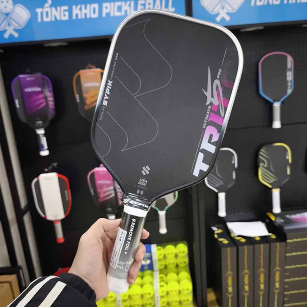 Alternative view of Vợt Pickleball Sypik Pro Tour Ultimate Triton 5 'Sliver' 16mm