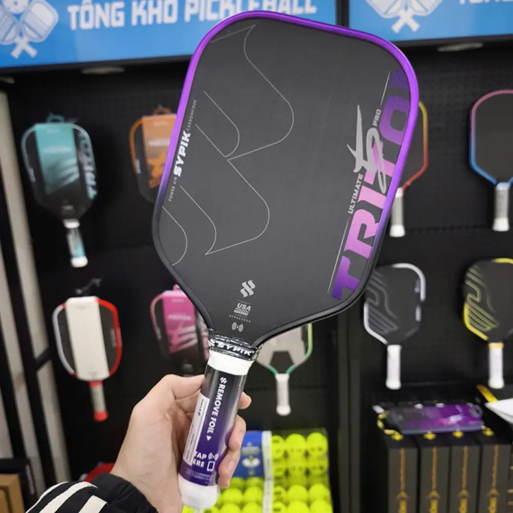 Alternative view of Vợt Pickleball Sypik Pro Tour Ultimate Triton 5 'Purple' 16mm