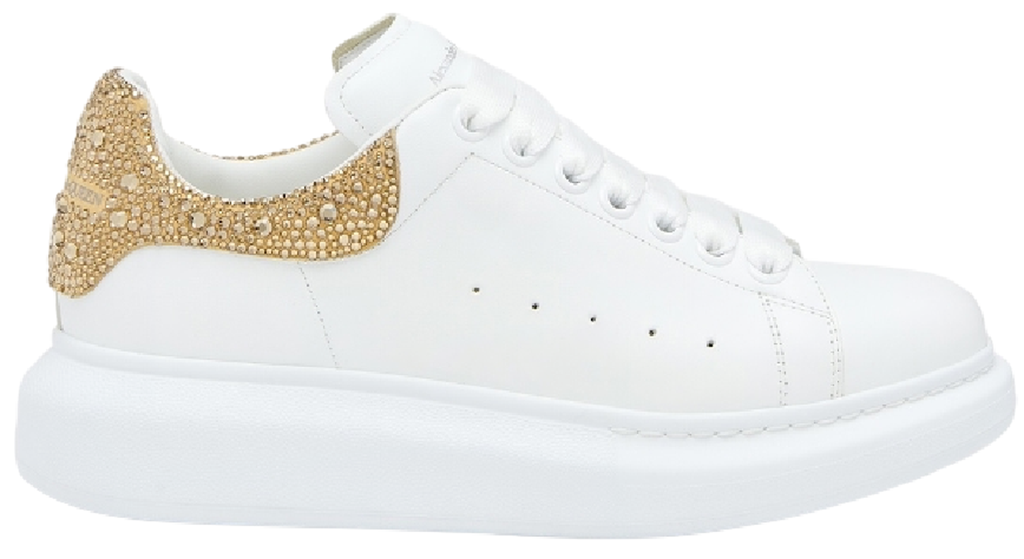 Giày Alexander McQueen Oversized Sneaker 'Gold' 666407WIAE79170