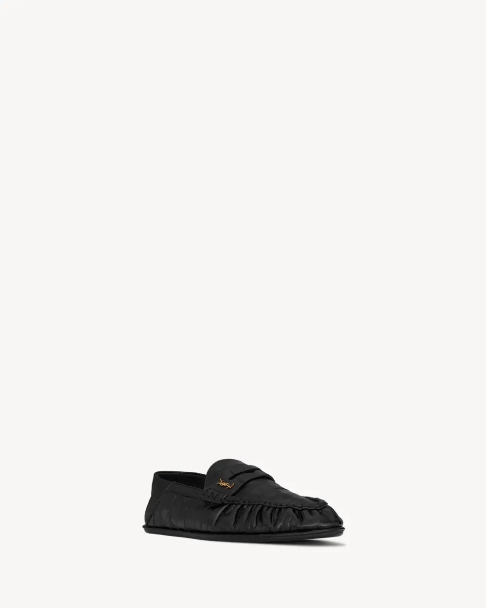 Giày Saint Laurent Le Loafer Foldable 'Black' 8005370WXAC1000 - Ảnh 3