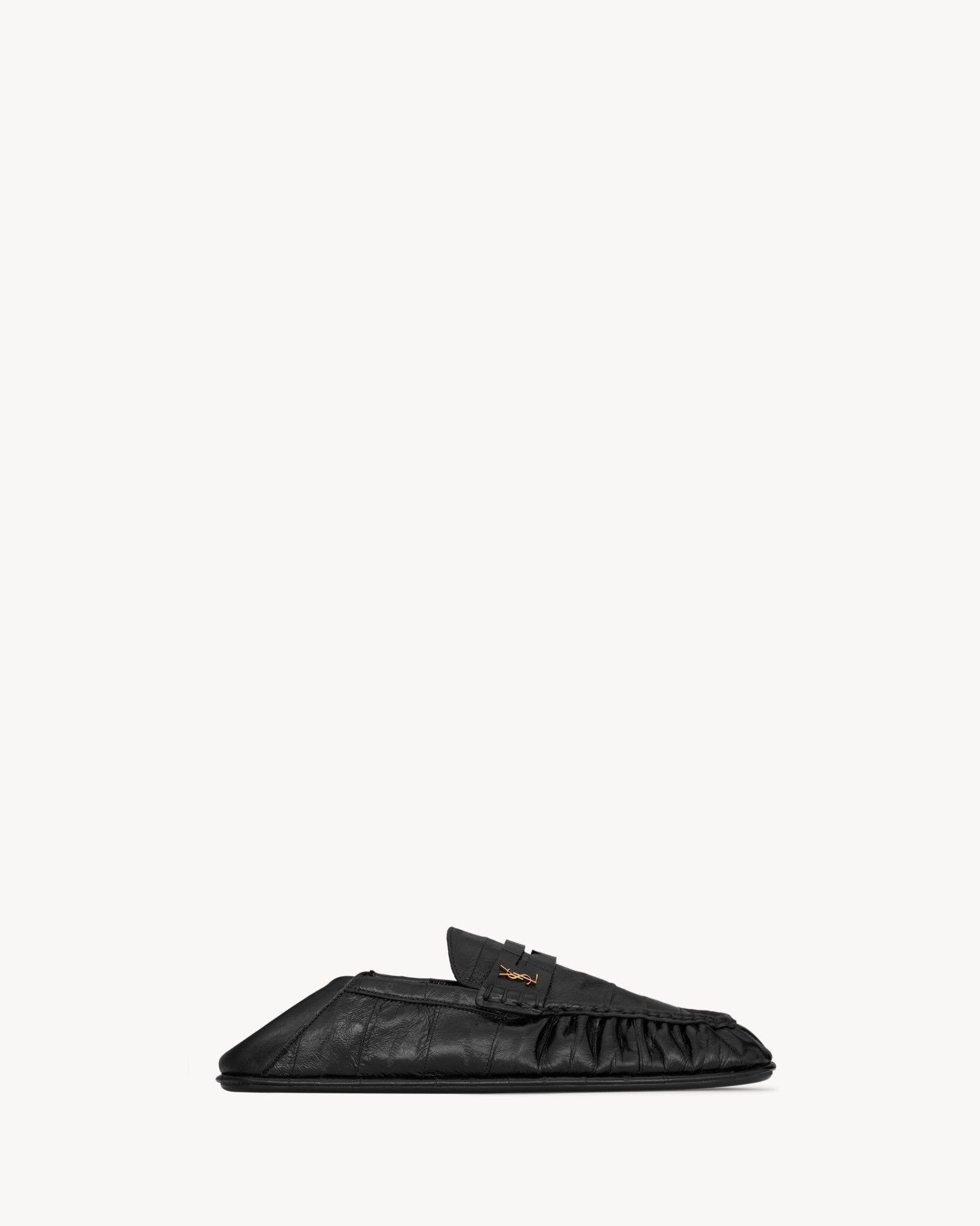 Alternative view of Giày Saint Laurent Le Loafer Foldable 'Black' 8005370WXAC1000