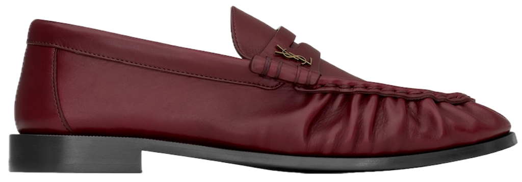 Giày Saint Laurent Le Loafer Supple 'Dark Ruby' 818908AAFFI6159