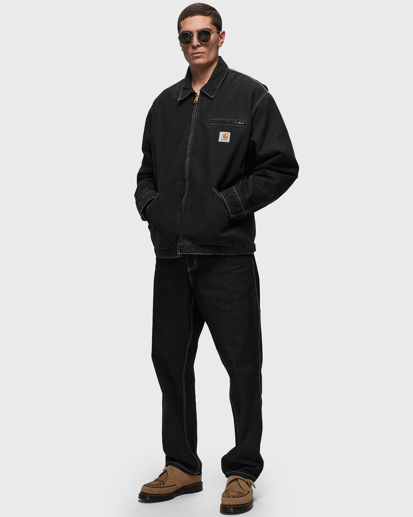 Áo Carhartt WIPOG Detroit 'Black' I033039-89-01 - Ảnh 4