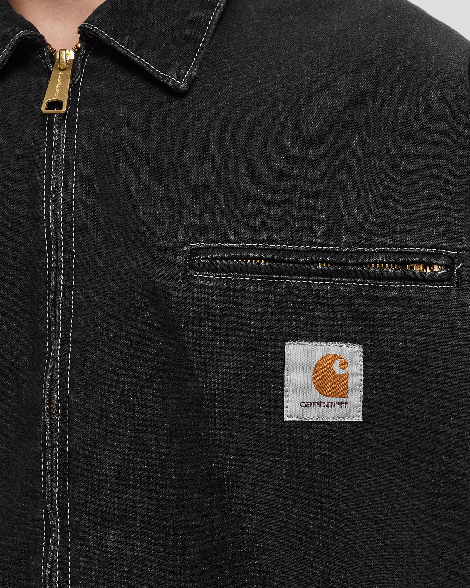 Áo Carhartt WIPOG Detroit 'Black' I033039-89-01 - Ảnh 3