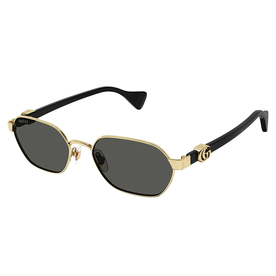 Kính Gucci Round-Frame Sunglasses 'Gold' GG1593S-001 - Ảnh 4