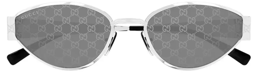 Kính Gucci Geometric Sunglasses 'Silver' GG1853S-002