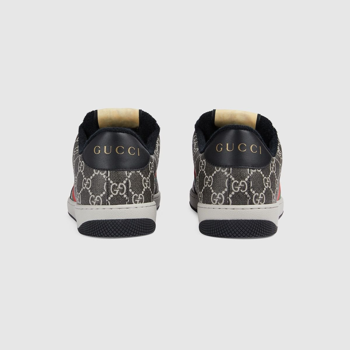 Giày Gucci Screener Sneaker 'Black Grey' 763525-FACMI-8444 - Ảnh 4