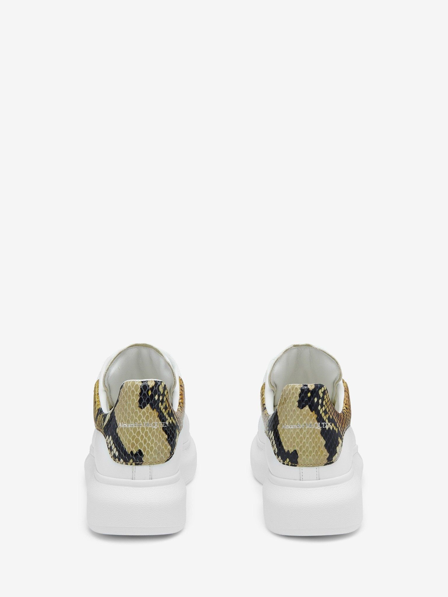 Alternative view of Giày Alexander McQueen Oversized Sneaker 'Natural' 553770WIAE59288