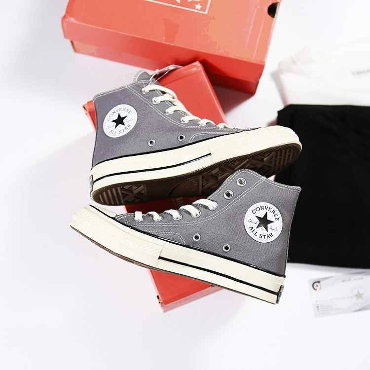 Giày Converse Chuck 70 Hi ‘Grey Ivory’ 164946C - Ảnh 5