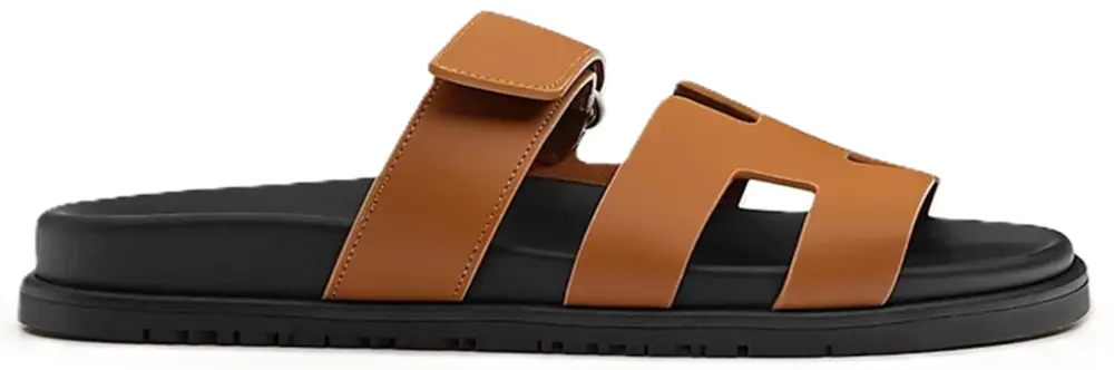 Dép Hermes Chypre Sandal 'Brown' H222299Z-A3340
