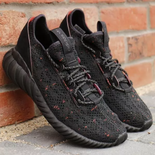 Giày Adidas Tubular Doom Sock Primeknit J 'Black' BZ0330 - Ảnh 4