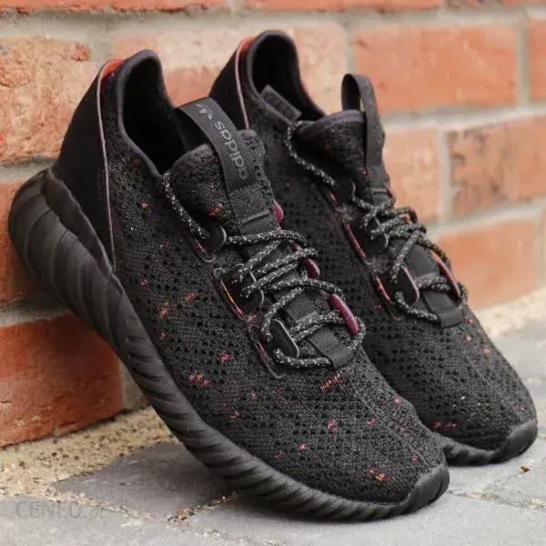Giày Adidas Tubular Doom Sock Primeknit J 'Black' BZ0330 - Ảnh 4