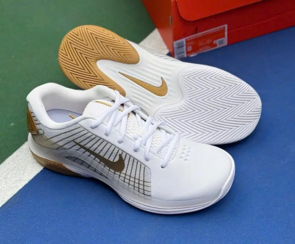 Giày Nike Court Air Zoom Vapor 12 Hypersmash HC 'White Pure Platinum' HV1488-100 - Ảnh 3