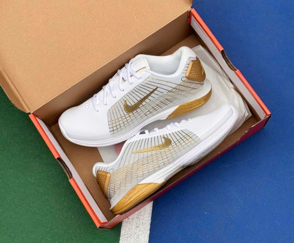 Alternative view of Giày Nike Court Air Zoom Vapor 12 Hypersmash HC 'White Pure Platinum' HV1488-100
