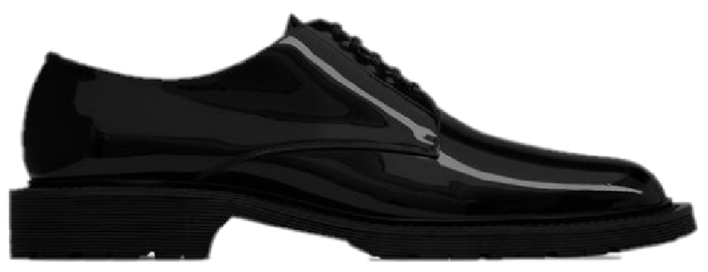 Giày Saint Laurent Army Derbies In Patent Leather 'Black' 7758351TV001000