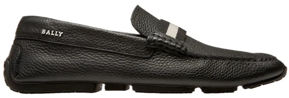 Giày Bally Pearce Leather Drivers 'Black' 6234463