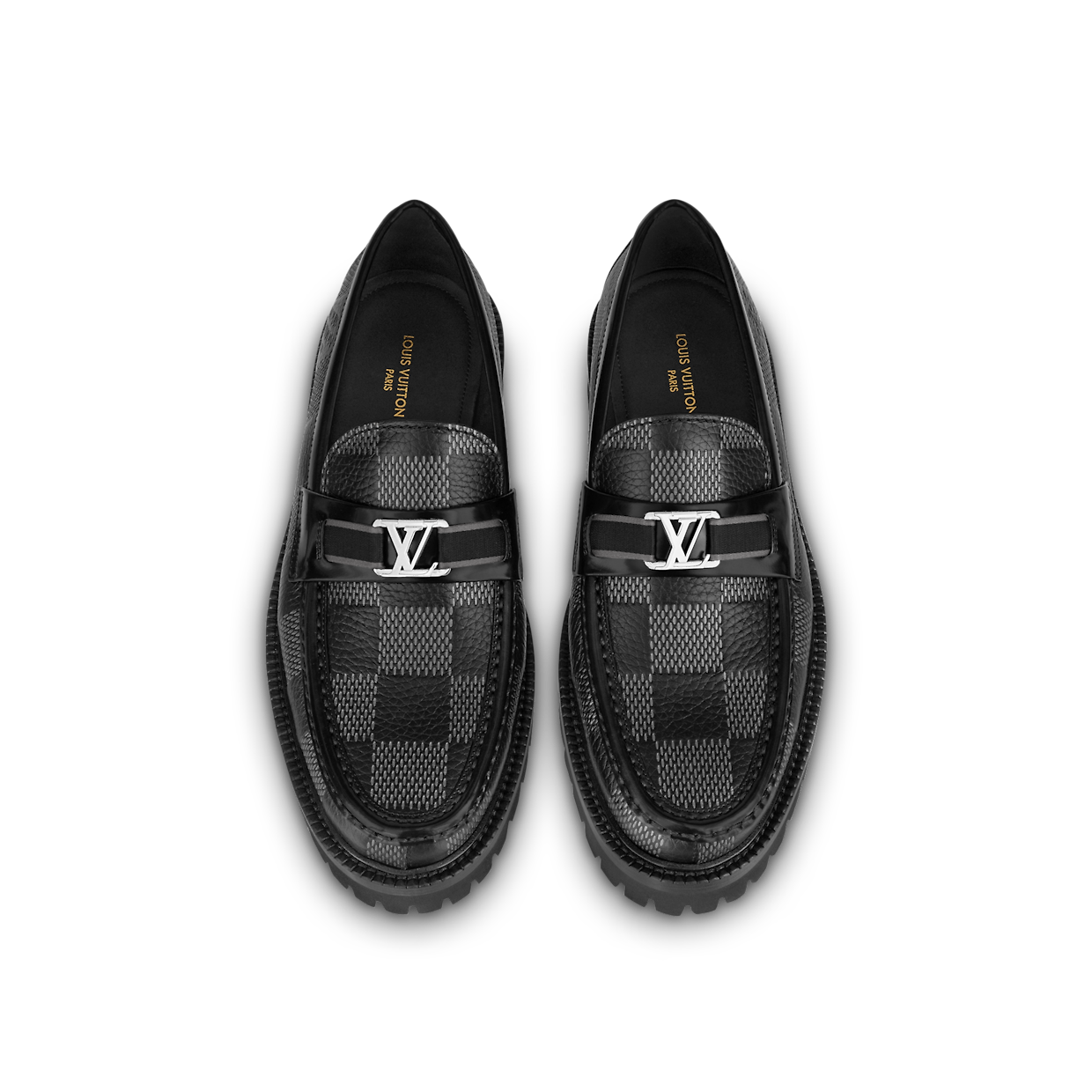 Alternative view of Giày Louis Vuitton Major Loafer 'Black' 1AAN7B