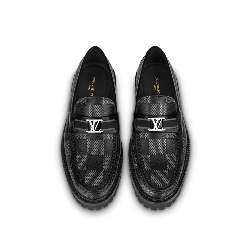 Alternative view of Giày Louis Vuitton Major Loafer 'Black' 1AAN7B