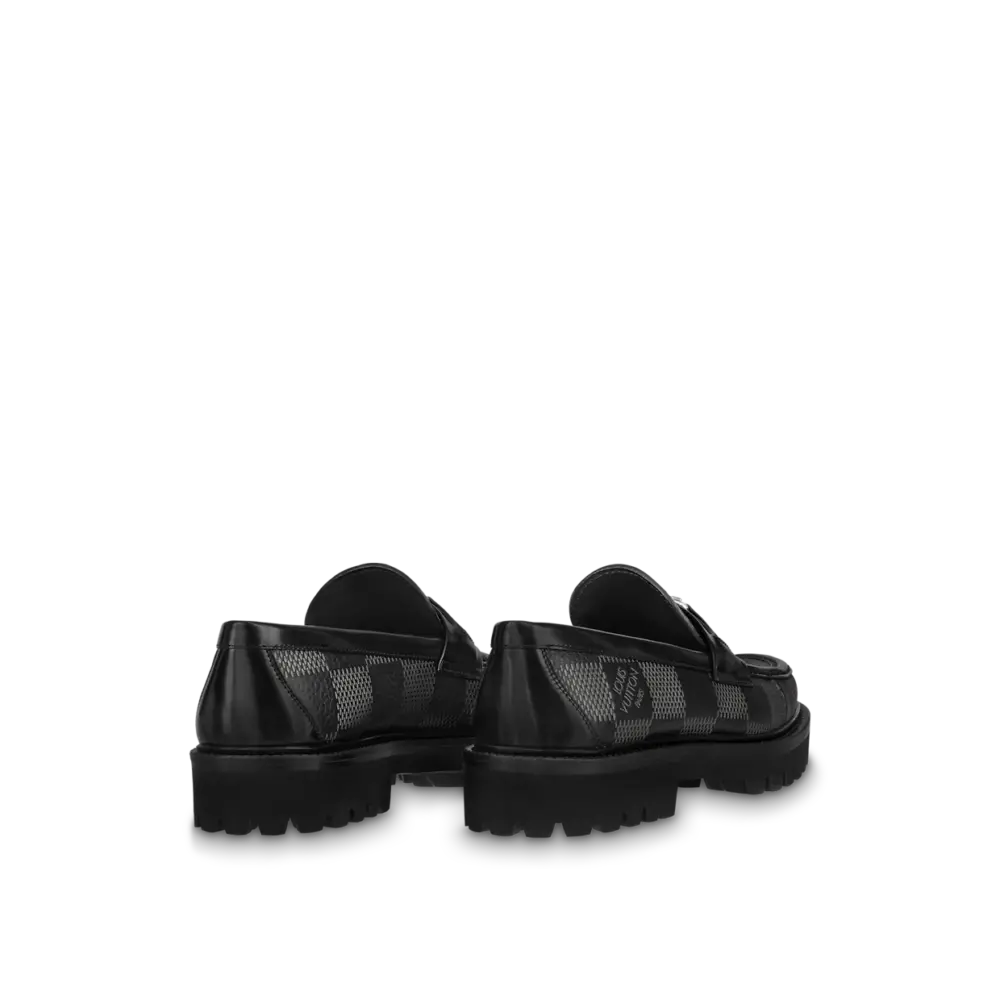 Giày Louis Vuitton Major Loafer 'Black' 1AAN7B - Ảnh 3
