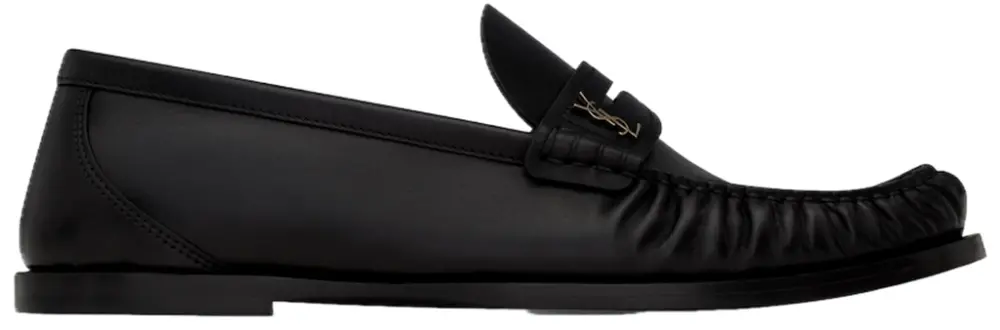 Giày Saint Laurent Loafers 'Black' 820648AAELH1000