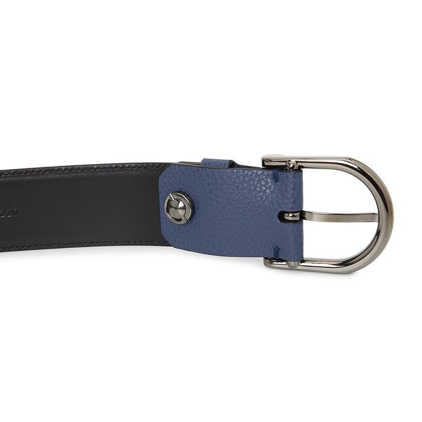 Thắt Lưng Bally Adjustable Belt 'Blue' 6310038 - Ảnh 3