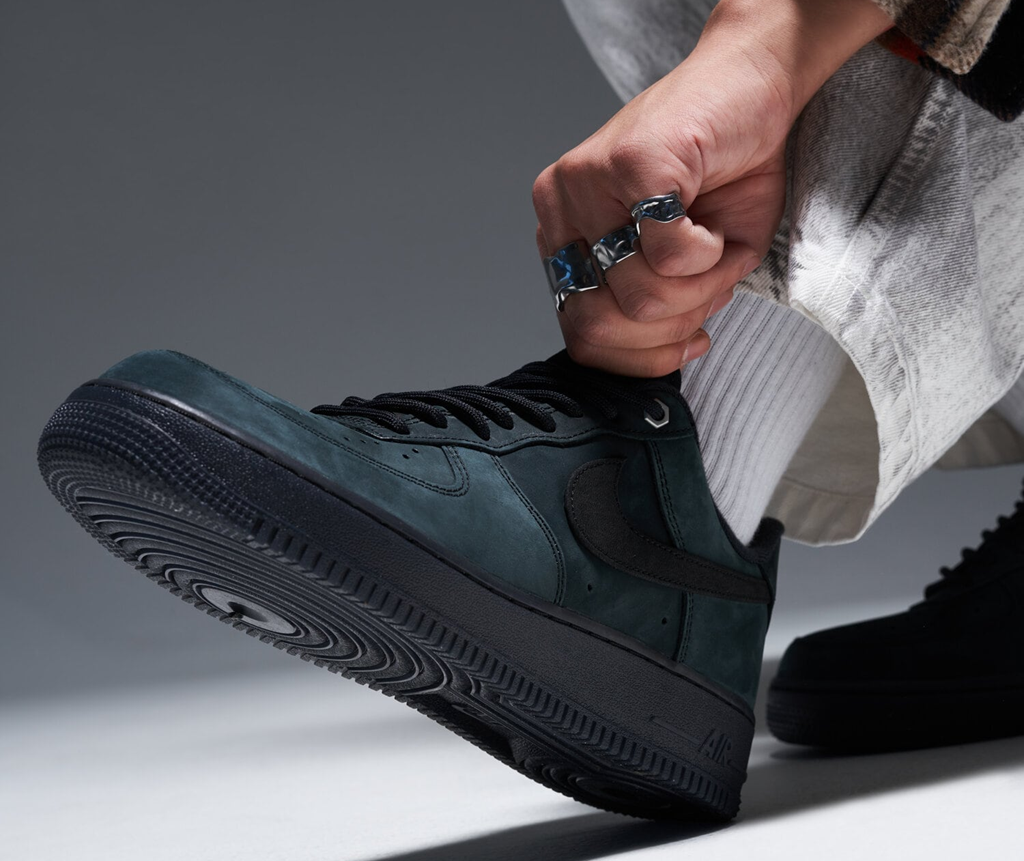 Alternative view of Giày Nike Air Force 1 Low ‘Black Nubuck’ CJ9179-001