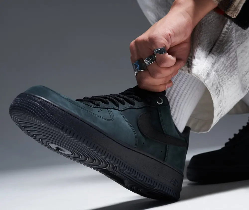 Alternative view of Giày Nike Air Force 1 Low ‘Black Nubuck’ CJ9179-001