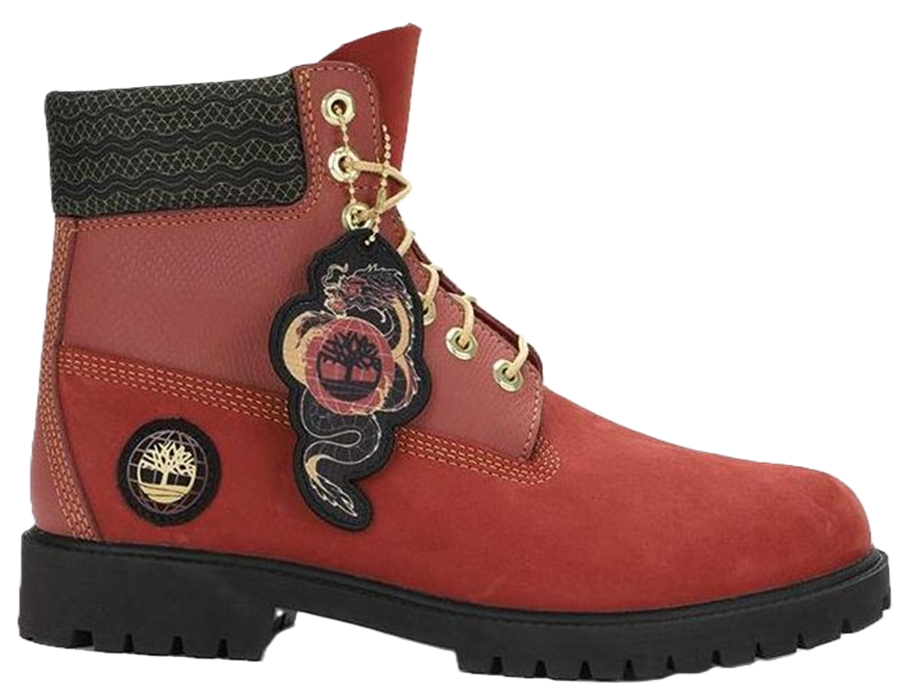 Giày Timberland 6Inch 'Dark Red Nubuck' A29PN
